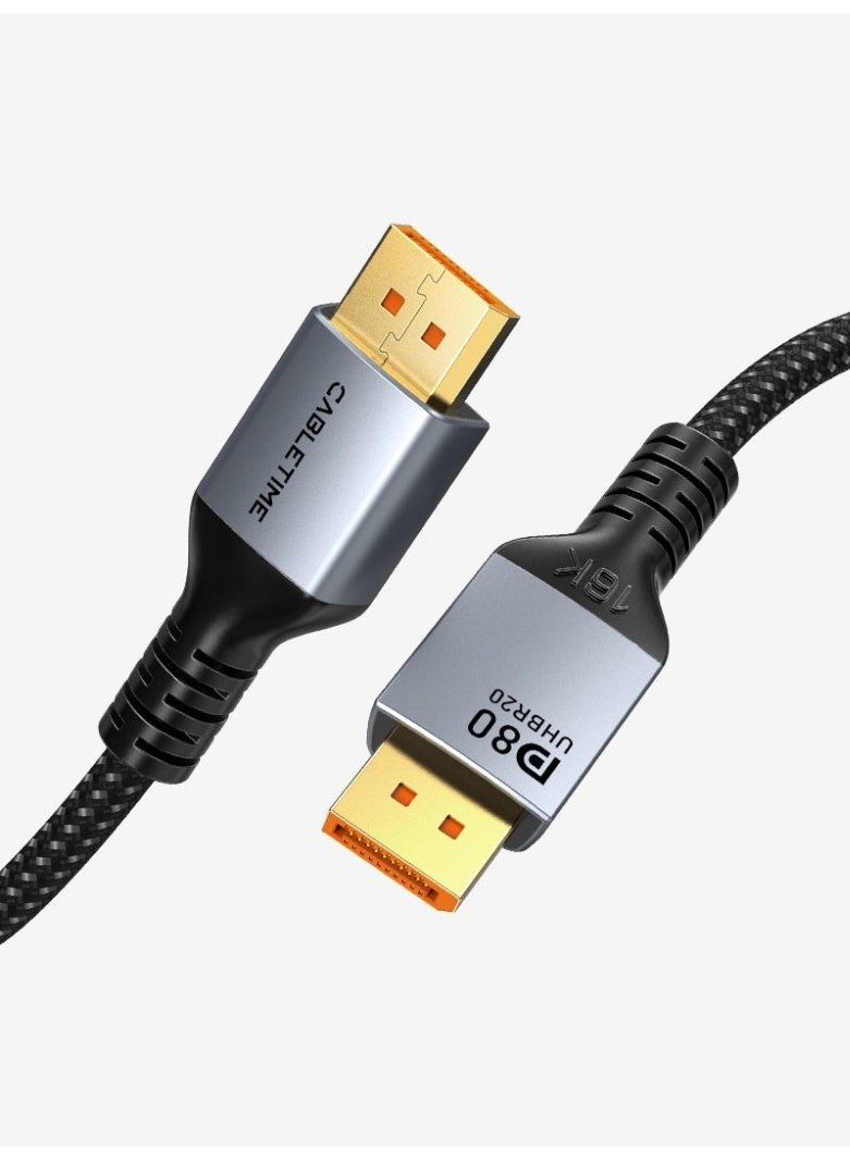 كابل تايم كابل CABLETIME DisplayPort 2.1 - Image 1